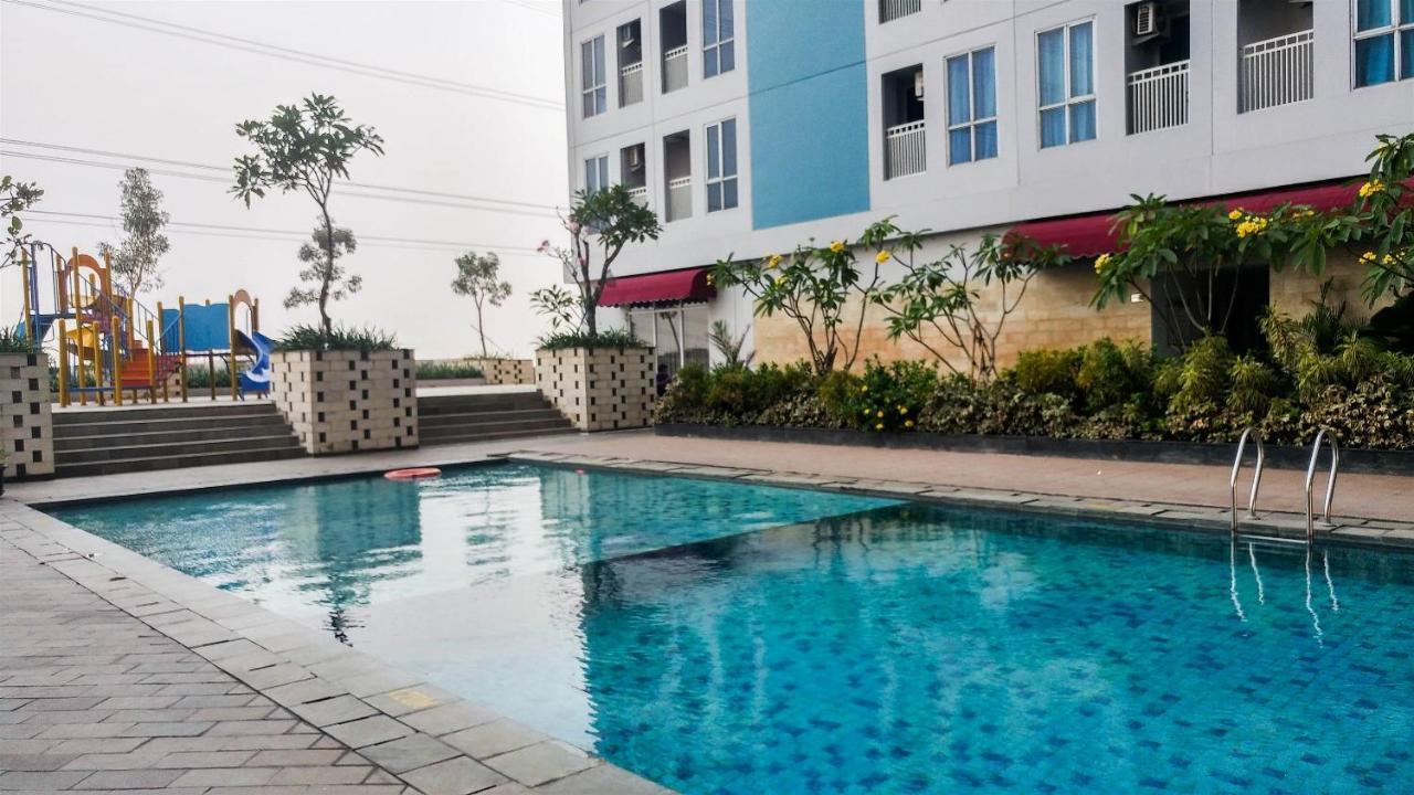 Comfortable Studio Apartment Grand Dhika City By Travelio Bekasi Luaran gambar