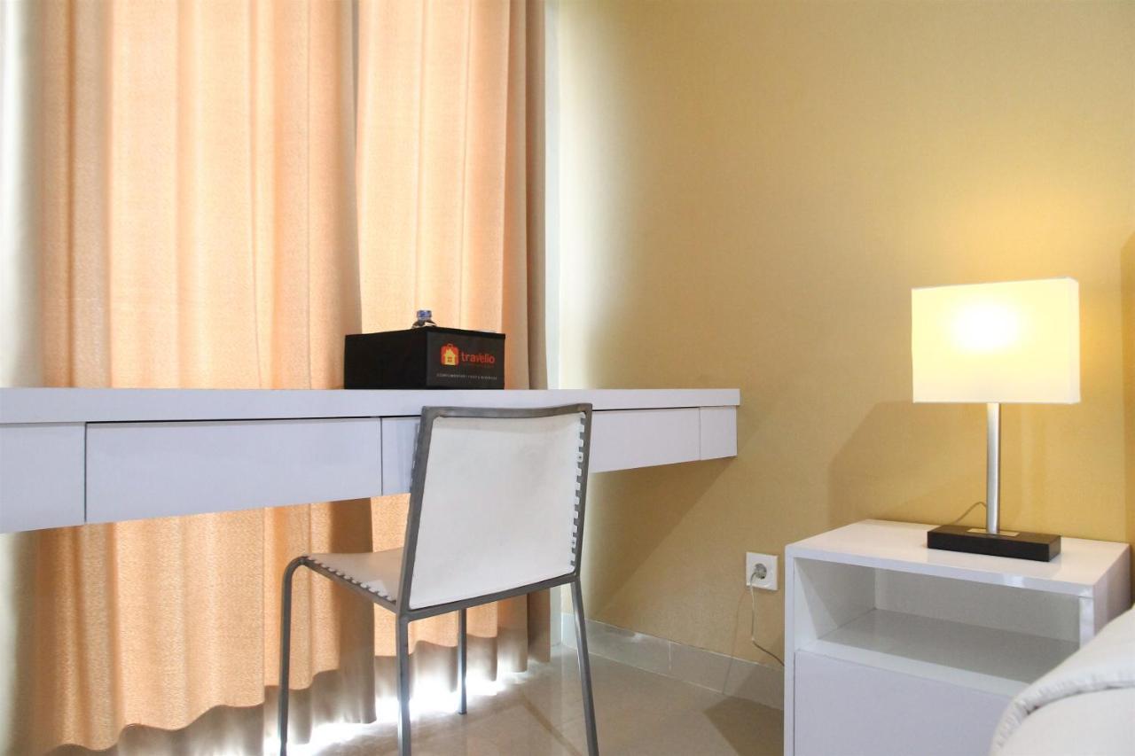 Comfortable Studio Apartment Grand Dhika City By Travelio Bekasi Luaran gambar